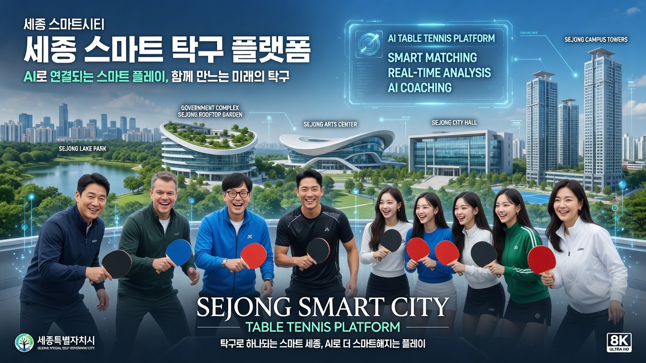 세종 스마트 탁구 플랫폼